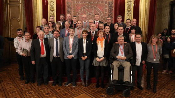 SAGRARIO IZQUIERDO MEDALLA AL M&Eacute;RITO DEPORTIVO